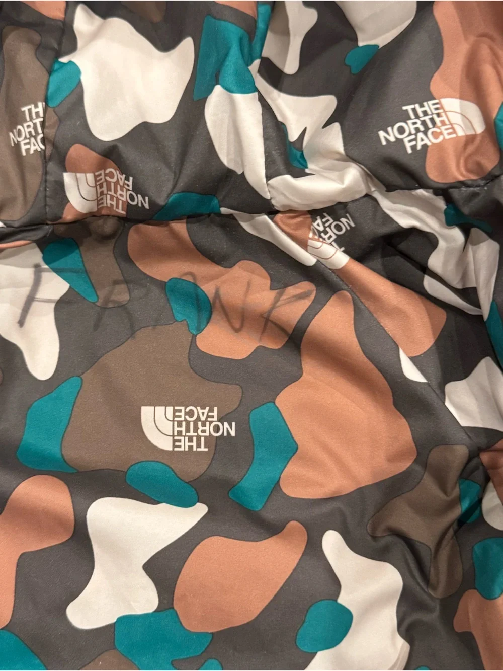 THE NORTH FACE Full Zip Hooded Puffer Jacket Coat Babies Size 6-12 Month